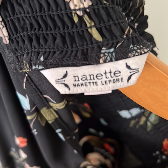 NANETTE LEPORE ♥️ Floral high low Dress SZ 4 with Tags! - Picture 6 of 7